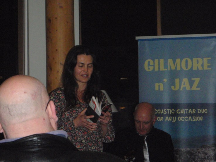 Cristina Navazo-Eguía Newton Book Launch at Swindon Open&nbsp;Mic