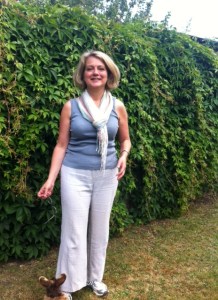 Picture taken 4th July 2015.  Josephine Corcoran and Juliet the rabbit! 