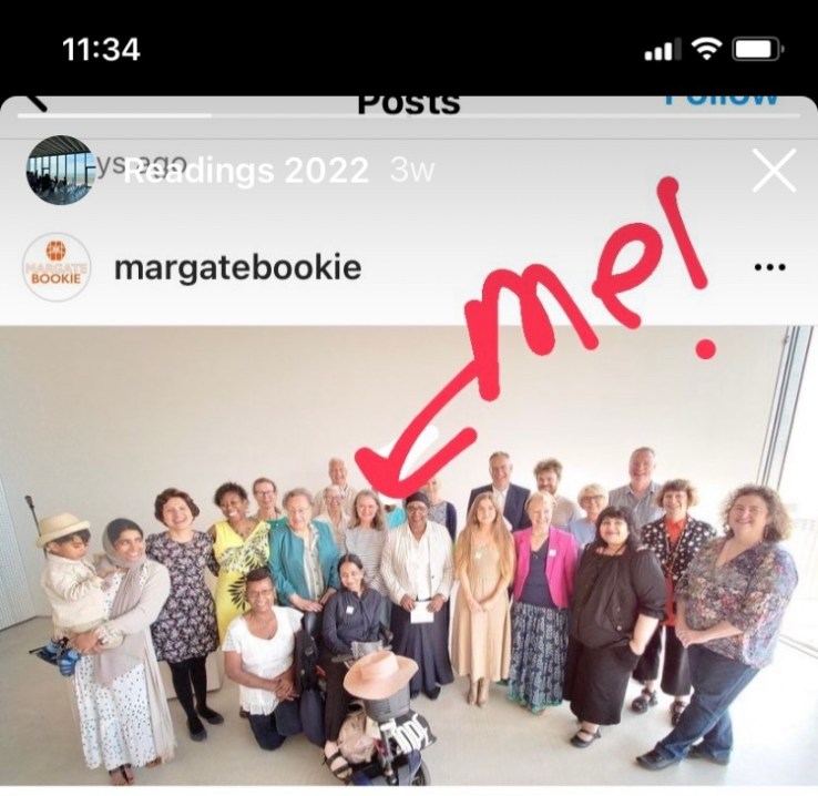 The image is of a group of people standing next to each other